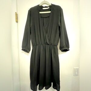 Lush Swing Dress in Black